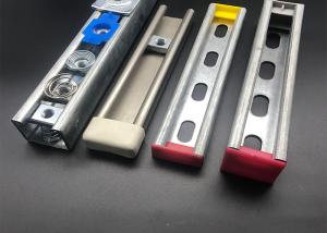 China p2240 PVC Rubber Colorful Strut Channel over End Caps factory