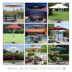 Beach Umbrella Customized Sunshade with Outdoor Foam and Water-Resistant Fabric