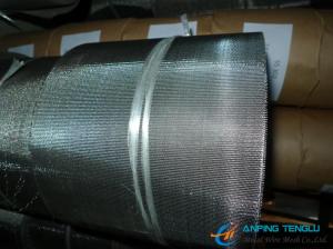 China Stainless Steel 304 316 Reverse Plain Dutch Weave Wire Mesh Belt factory