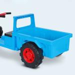 6V Battery Operated Children's Electric Ride On Excavator Toy Car with Light and