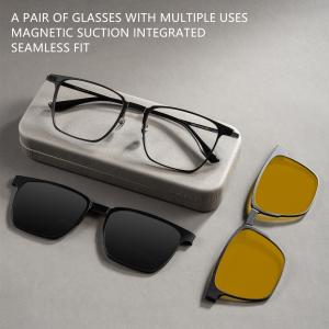 China Large Frame Optical Glasses Set Of Polarized Night-Vision Film factory