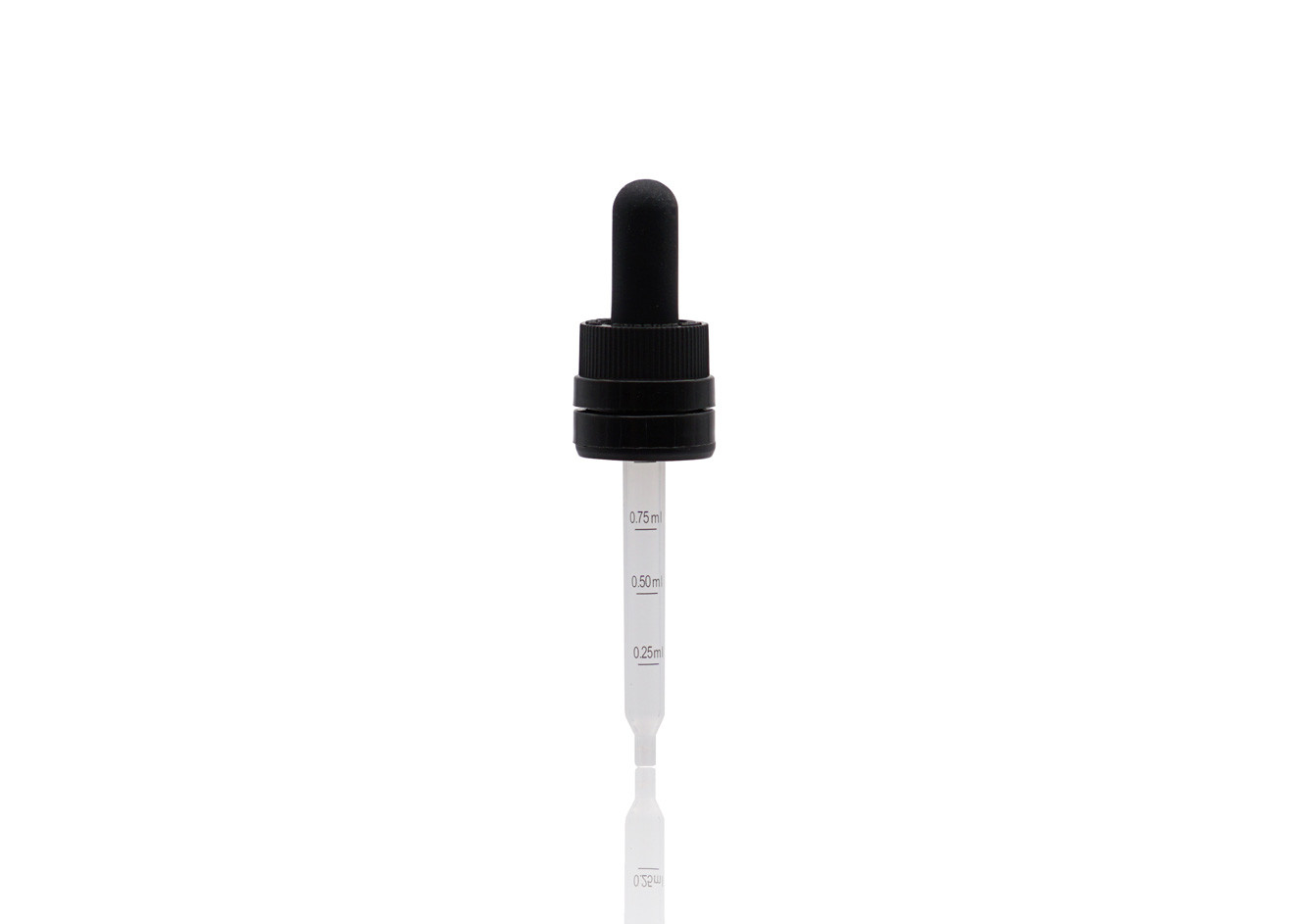 Pipette Essential Oil Glass Dropper Cap 18 / 410 Bottle Screw For Bottles