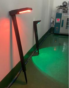 China ABS PC Material Outdoor Solar Garden Lights for Eco-Friendly Lighting factory