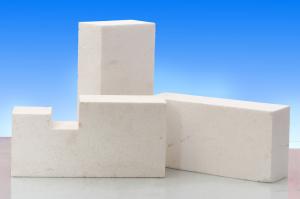 China AZS 33 Fused Cast AZS Block Glass Kiln Applied High Corrosion Resistance Wall Brick on sale