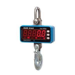 China Portable LED Display Electronic Crane Scales Stainless Steel Shackle 500kg factory