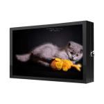 55 Inch Digital Signage Display Wall Mounted / Digital Advertising Monitor