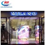 P3.9 Rental Glass Window LED Display 5000 Nits 500*100 transparent lED curtain