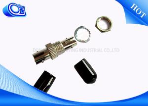 China Simplex singlemode metal ST D Fiber Optic Adapter Manufacturers factory