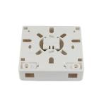Wall Mounted Indoor Fiber Optic Outlet Box Faceplate 2 Port 86 Type
