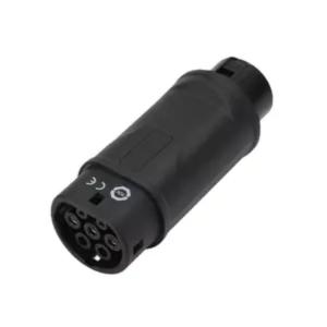 China Type1 To Type2 Electric Vehicle Charger Adapter Converter Connector EV Charger AC 250V factory