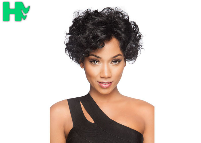 Hot Selling Short Wave Hair High Quality Synthetic Hair Wigs Full Cap
