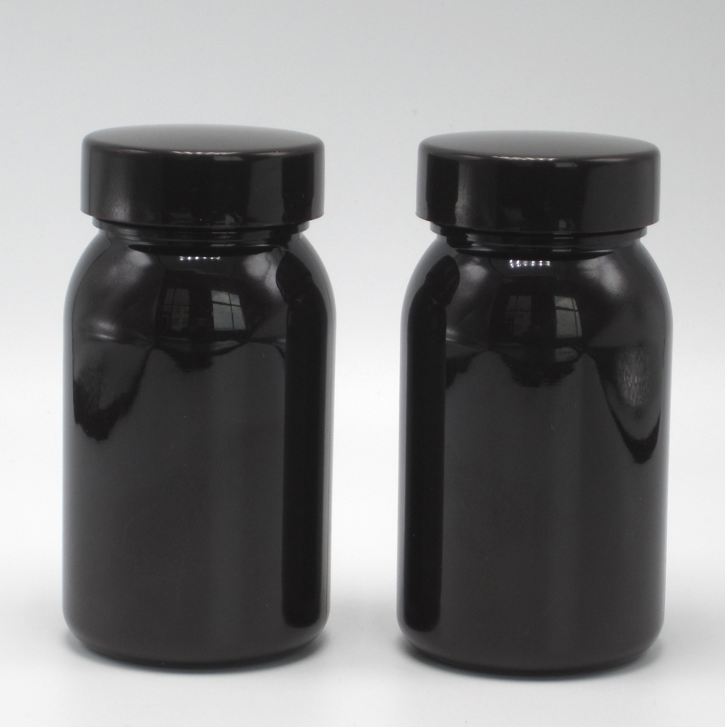 Food Grade Vitamin Dietary Nutritional Supplement Medicine Bottle 100cc PET Plastic with Screw Cap
