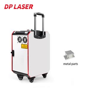 China Rust Removal Handheld Laser Cleaning Machine 100W 110V/220V Trolley Case Portable factory
