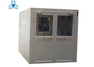 China Double Door Big Cargo Air Shower Pass Box Without Air Shower , 920*660*1400mm factory