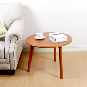 Retro Round Solid Wood Coffee Tables