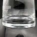 12oz Slim Mouth Whiskey Glasses Tumbler , USA Bourbon Drinking Glasses