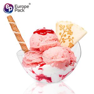 China Newest and hot sale party Catering Wedding Mini ice cream sauce pudding plates dishes factory