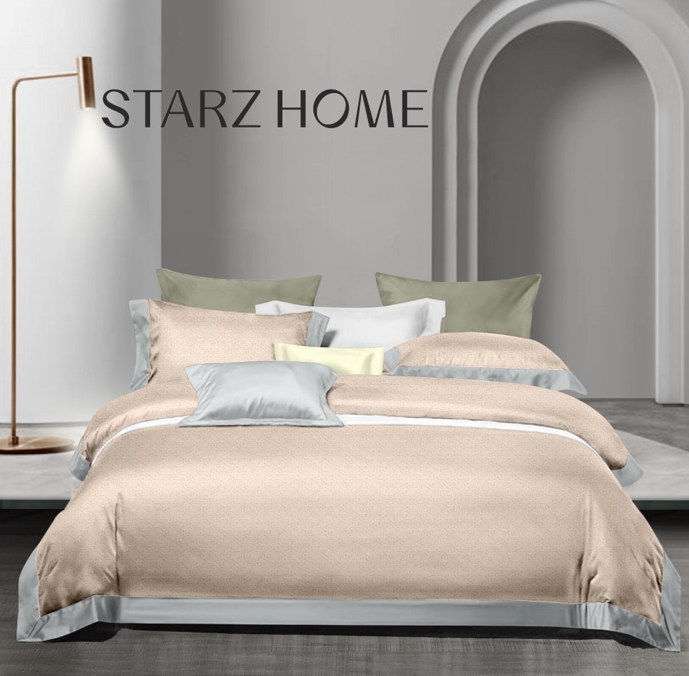Home Customize Printing Queen King Size Cotton Bedding Sets with Plant Flowers and Plants