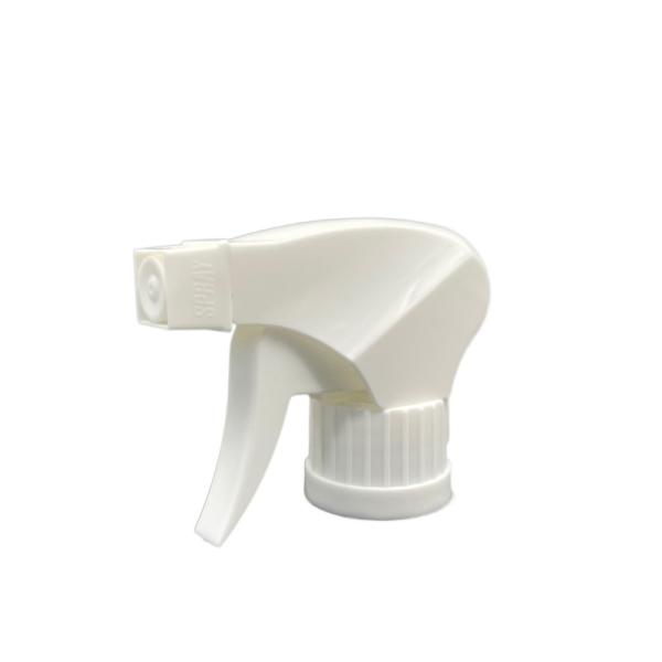Bottle Plastic Trigger Sprayer Pump Replacement 0.7ml Dosage Square Head 28/410