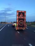 All In One IP56 VMS Trailer Signs Full Color Advertising Display