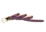 BRACHI Gold Pin Buckle 1.8CM Women's Fashion Leather Belts
