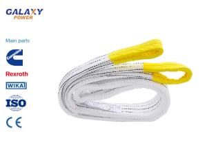 China 20 Ton Transmission Line Accessories Polyester Lifting Belt Heavy Duty factory
