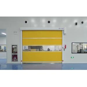 Remote Control Modern Style PVC Rapid Shutter Door With Thermal Insulation