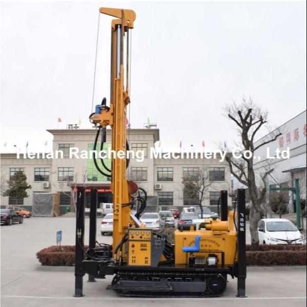 RCF400C 400m Drilling Depth Pneumatic Crawler Water Well Machine Driven By