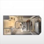 Tempered Glass Movable Prefabricated Tiny Space Capsule House for Customized