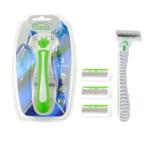 Best Selling Triple Blade Razor Portable Travel Razor Men Shaving Razor Set