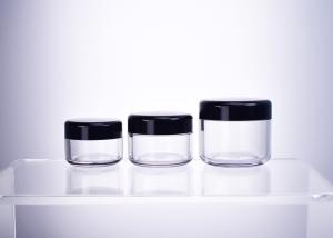 China 30-100ml Cosmetic Plastic Jar with Lid, Eco-Friendly Packaging Solutions Large Volumes for Skin Care and Beauty Product factory