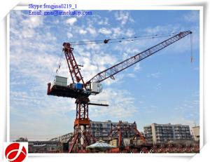 China China factory supply10t 50m boom length luffing jib tower cranes for sale factory