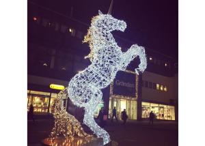 China Incredibly Steel Wire Horse Sculpture, Steel Horse Sculpture factory