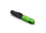 Quick Connect Fiber Optic Connectors , SC APC 60mm Field Installable Connector