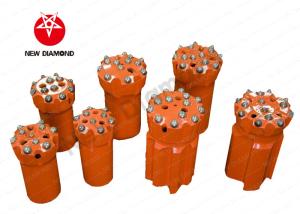 China Mines / Quarries Top Hammer Drill Bits Rock Drilling Tools Alloy Steel Materials factory