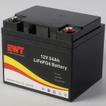 Deep Cycle Long Life Time 12V 54AH LFP LiFePo4 Battery For Solar System