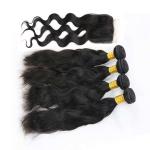4 Bundles Of Malaysian Virgin Hair Extensions Clean Weft Natural Appearance