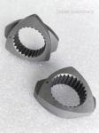 Twin Screw Extruder Kneading Block Screw Elements for Puffed Pet Food