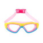 3D Double Sealed Silicone Frame Wide View Swimming Goggles For Kids