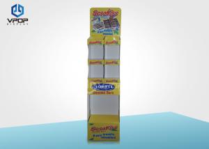 China Lovely Popular Toys Cardboard POS Displays Six Shelves Glossy PP Lamination factory