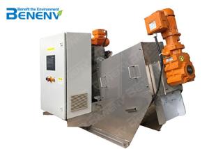 China Professional Food Sludge Dewatering Machine Low Water Consumption for Waste Treatment factory