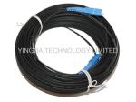 SC / UPC 200 Meters Fiber Optic Patch Cord FRP Square FTTH Drop Fiber Optic