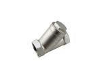 PTFE Seat Stainless Steel Spring Check Valve 304SS Spring BSP End 316SS Angle