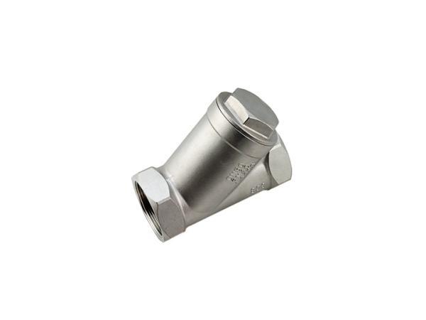 PTFE Seat Stainless Steel Spring Check Valve 304SS Spring BSP End 316SS Angle