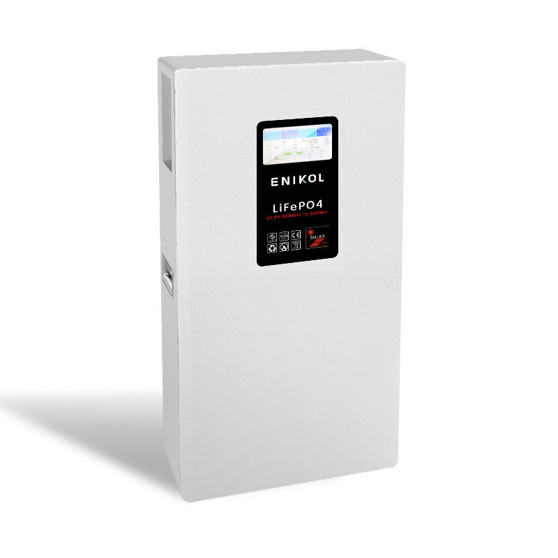 Wall Mounted 51.2V 300Ah LiFePo4 Battery with Communication Function and Touchable Screen
