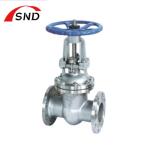 Sanitary Stainless Steel Gate Valve CF8 304 Flanged Connection