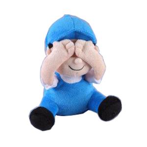 China Electronic Plush Toys Peek a boo Boy Brother plush toys factory
