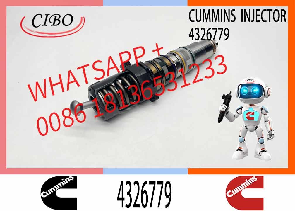 4326779 High Quality Common Rail Injectors for diesel Engine Parts Fuel Pumps
