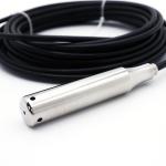Stainless Steel Cable Throw-in Liquid Level Sensor Transmitter For Open