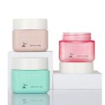 Food Grade Empty Face Cream Containers Double Wall Square 50g